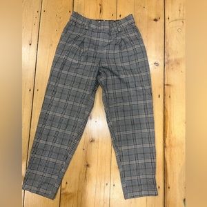 Plaid Business Pants